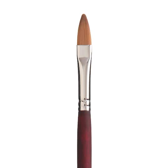 Princeton™ Velvetouch™ Series 3900 Long Handle Filbert Brush